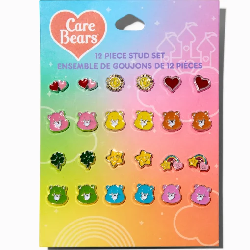 Care Bears™ BFF Stud Earring Set - 12 Pack