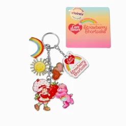 Care Bears™ x Strawberry Shortcake™ Claire's Exclusive Multi Charm Keychain