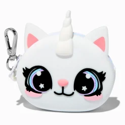 Caticorn Jelly Coin Purse Keychain