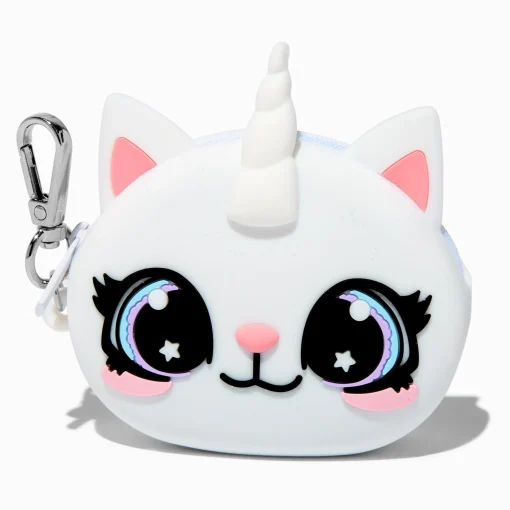 Caticorn Jelly Coin Purse Keychain