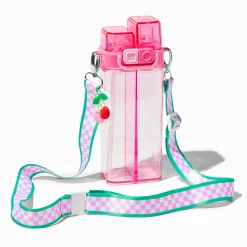 Cherry Double Sided Water Bottle