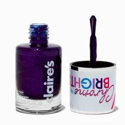 Chrome Brights Single Nail Polish - Navy
