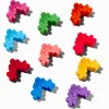 Claire's Club Arched Floral Hair Claws - 10 Pack