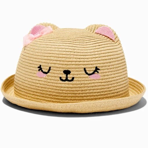 Claire's Club Bear Bowler Hat