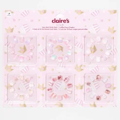 Claire's Club Birthday Vegan Press On Faux Nail Party Pack - 6 Pack