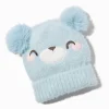 Claire's Club Blue Bear Knit Beanie Hat