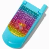 Claire's Club Blue Butterfly Bling Flip Phone Lip Gloss Set