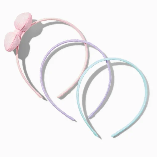 Claire's Club Bow Headbands - 3 Pack