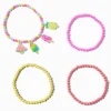 Claire's Club Bright Ice Pop Stretch Bracelets - 4 Pack