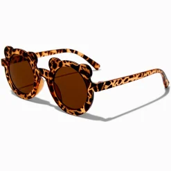 Claire's Club Brown Bear Tortoiseshell Sunglasses