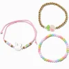 Claire's Club Bunny Bloom Bracelets - 3 Pack
