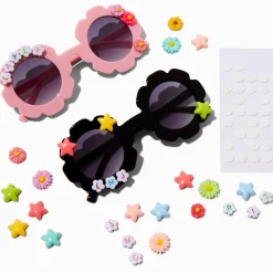 Claire's Club Do-It-Yourself Pink & Black Sunglasses Kit - 2 Pack