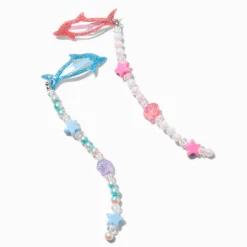 Claire's Club Dolphin Charm Hair Clips - 2 Pack