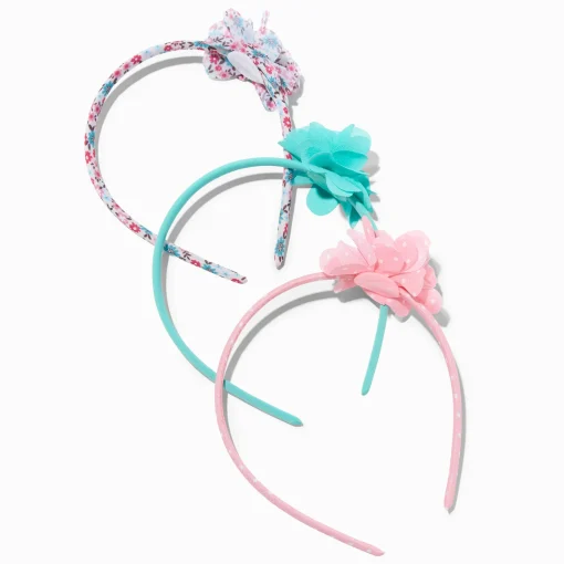 Claire's Club Floral Headbands - 3 Pack