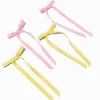 Claire's Club Gingham Hair Bow Clips - 4 Pack