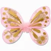 Claire's Club Gold & Pink Shaker Wings