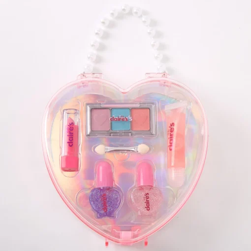Claire's Club Heart Purse Makeup Set