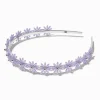 Claire's Club Light Purple Flower Metal Headband
