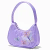 Claire's Club Lilac Butterfly Shoulder Bag