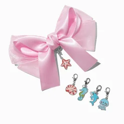 Claire's Club Make-It-Yourself Pastel Pink Hair Bow Accessory Kit