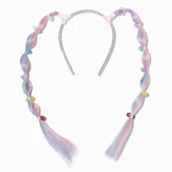 Claire's Club Ombré Bubble Braid Faux Hair Headband