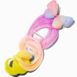 Claire's Club Pastel Butterfly Faux Hair Clip