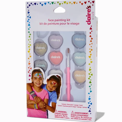 Claire's Club Pastel Face Painting Kit