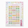 Claire's Club Pastel Glitter Critter Stick On Earrings - 30 Pack