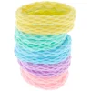Claire's Club Pastel Honeycomb Hair Ties - 10 Pack