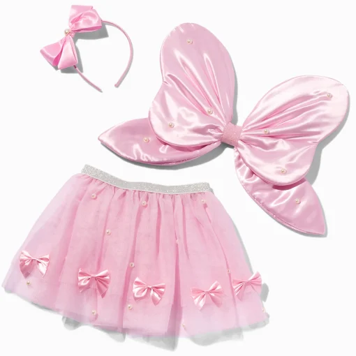Claire's Club Pink Bow Dress Up Set - 3 Pack