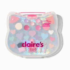 Claire's Club Pink Cat Makeup Case