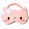 Claire's Club Pink Cat Plush Sleeping Mask