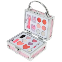 Claire's Club Pink Glitter Lock Box Makeup Set