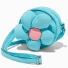 Claire's Club Puffy Blue Daisy Crossbody Bag