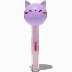 Claire's Club Purple Cat Lip Gloss Duo