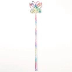 Claire's Club Rainbow Butterfly Wand