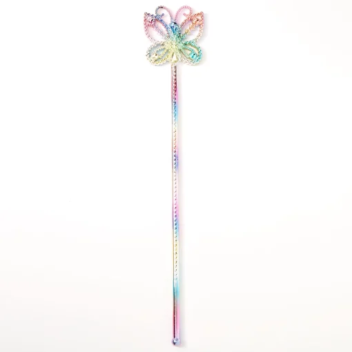Claire's Club Rainbow Butterfly Wand