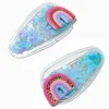 Claire's Club Rainbow Shaker Snap Hair Clips - 2 Pack