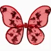 Claire's Club Red Embellished Flower Wings