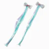 Claire's Club Shaker Pastel Bow Faux Hair Clips - 2 Pack