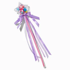 Claire's Club Shaker Star Ribbon Wand