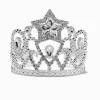 Claire's Club Starry Silver-tone Crown