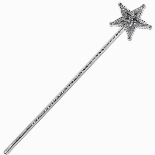 Claire's Club Starry Silver-tone Wand