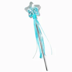 Claire's Club Water-Filled Blue Star Wand