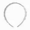 Claire's Club White Heart Headband