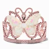 Claire's Club White Sequin Butterfly Pink Tiara