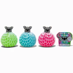 Claire's Exclusive Krazy Koala Squishy Mesh Ball Keychain Fidget Toy - Styles Vary