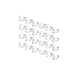 Clear Earring Stoppers - 24 Pack