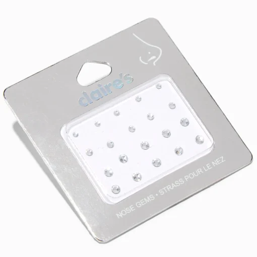 Clear Nose Gems - 20 Pack