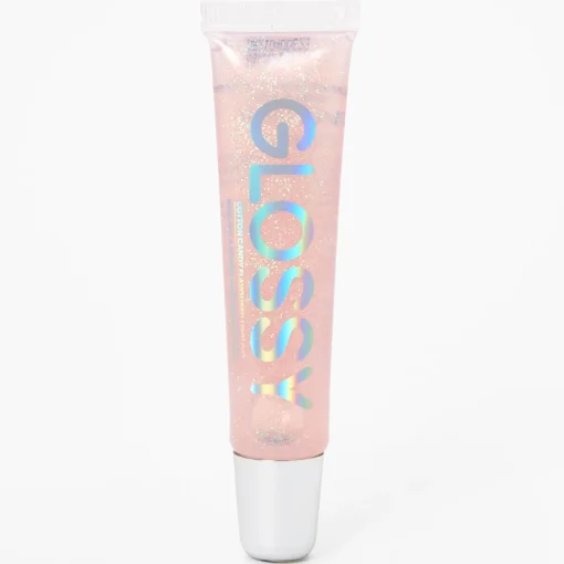 Clear Pink Glossy Lip Gloss